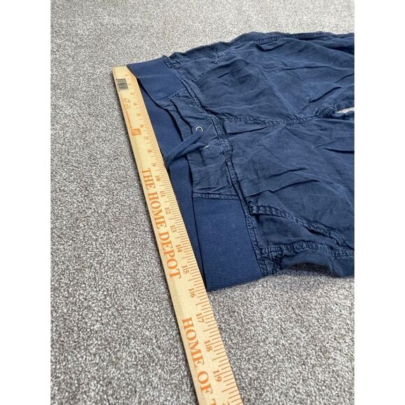 athleta womens pullon elastic pants sz 10 blue lightweight trouser - Picture 9 of 12